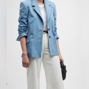 FRAME La Femme Denim Jacket.